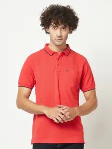 Crimsoune Club Polo Collar T-shirt