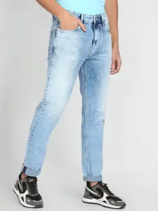 Flying Machine Stone Wash Slim Tapered Fit Authentic Signature Jeans