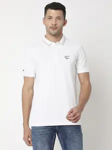 SPYKAR Polo Collar Slim Fit Pure Cotton T-shirt