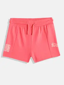 Puma Girls Power Pure Cotton Regular Shorts