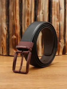 MUTAQINOTI Men Leather Formal Belt