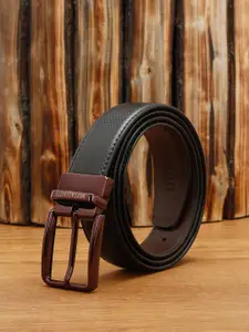 MUTAQINOTI Men Reversible Leather Belt