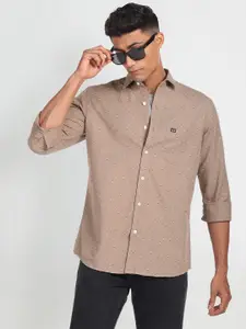 Arrow Sport Men Pure Cotton Original Slim Fit Printed Casual Shirt