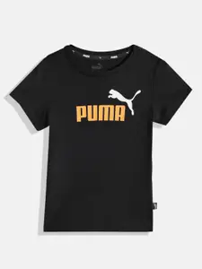 Puma Boys Essentials+ Printed Pure Cotton T-shirt