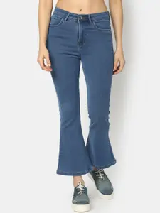 V-Mart Women Cotton Bootcut Jeans