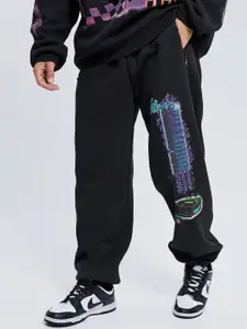 boohooMAN Solid Oversized Joggers