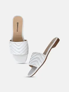 Big Fox Women Synthetic Open Toe Flats