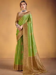 KARAGIRI Woven Design Silk Blend Saree