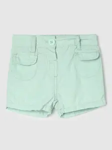 max Girls Cotton Regular Fit Shorts