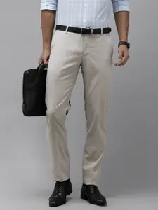 Arrow Men Textured Tailored Trousers
