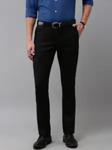 Arrow Men Checked Tailored Fit Formal Trousers