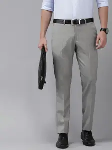 Arrow Men Checked Tailored Formal Trousers