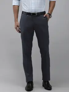 Arrow Men Textured Tailored Trousers