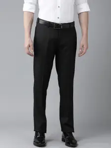 Arrow Men Solid Tailored Fit Formal Trousers