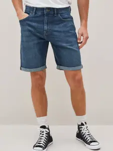NEXT Men Straight Fit Denim Shorts