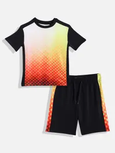 NEXT Boys Ombre Printed T-shirt with Shorts