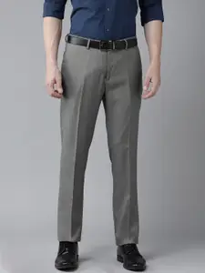 Arrow Men Tailored Fit Textured Trousers