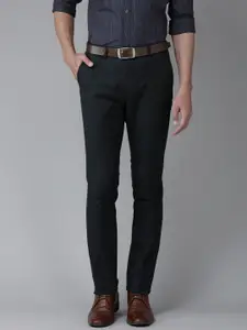 Arrow Men Checked Tailored Formal Trousers