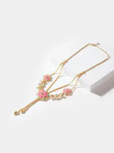 SHAYA Brass Gold-Plated Gal Mithi Necklace