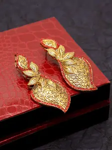 PANASH Gold-Plated Classic Drop Earrings