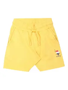U.S. Polo Assn. Kids Boys Slim Fit Pure Cotton Shorts
