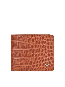 Hidesign Men Animal Textured Leather Two Fold Wallet