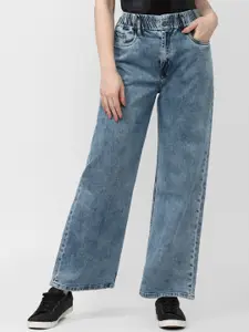 Van Heusen Woman Mid-Rise Wide Leg Jeans