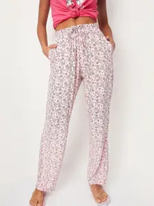 max Women Mid-Rise Printed Pure Cotton Lounge Pants