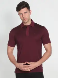 Arrow Polo Collar Mercerised Cotton T-shirt