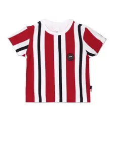 U.S. Polo Assn. Kids Boys Striped Cotton T-shirt