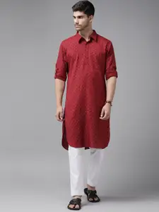 See Designs Printed Regular Pure Cotton Kurta with Pyjamas