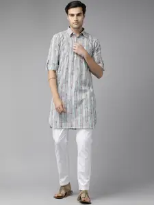 See Designs Printed Regular Pure Cotton Kurta With Pyjamas