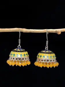 OOMPH Dome Shaped Jhumkas Earrings
