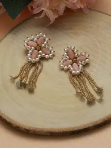 Jazz and Sizzle Gold-Plated Drop Earrings