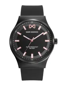 MARK MADDOX Men Leather Straps Analogue Watch HC0113-57