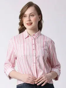 Pepe Jeans Comfort Vertical Stripes Striped Casual Shirt