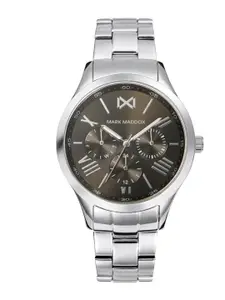 MARK MADDOX Women Round Dial & Stainless Steel Straps Analogue Watch- MM7123-13