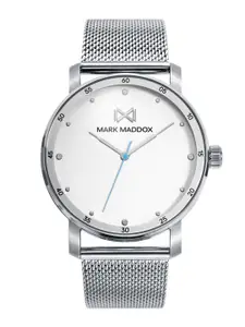 MARK MADDOX Men Round Dial & Stainless Steel Straps Analogue Watch- HM7150-07
