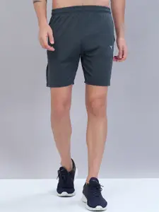 Technosport Men Mid-Rise Slim Fit Shorts with Antimicrobial Technology