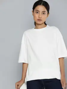 ether Drop-Shoulder Sleeves Boxy T-shirt