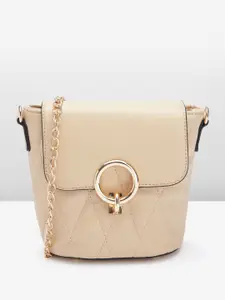 Sugarush PU Structured Satchel with Quilted