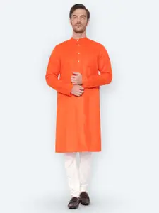 Latest Chikan Garments Mandarin Collar Straight Kurta