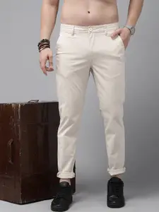 Roadster Men Tapered Fit Trousers