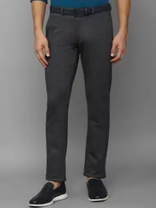 Allen Solly Men Textured Slim Fit Trousers