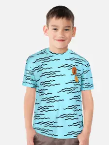 Gini and Jony Boys Conversational Printed Cotton T-shirt