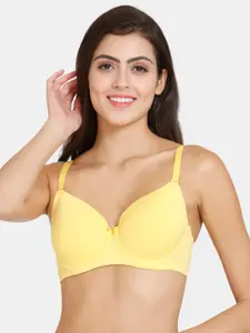 Zivame Lightly-Padded Underwired All Day Comfort Seamless Bra