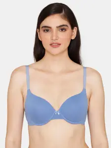 Zivame Underwired Lightly Padded All Day Comfort T-shirt Bra