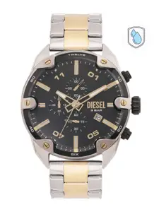 DIESEL Men Stainless Steel Bracelet Style Strap Analogue Multi Function Watch DZ4627