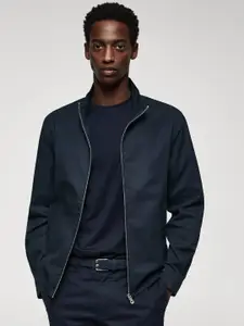 MANGO MAN Pure Cotton Bomber Jacket