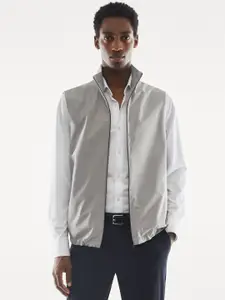 MANGO MAN Water Resistant Bomber Jacket